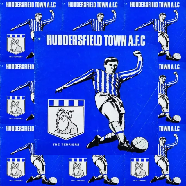 Programme Huddersfield Town Football Galpharm / Leeds Road Programmes - Various