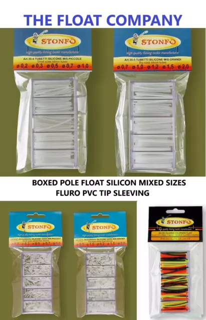 Stonfo Boxed Pole Float Silicone - Pvc Fluoro Tip Tubing