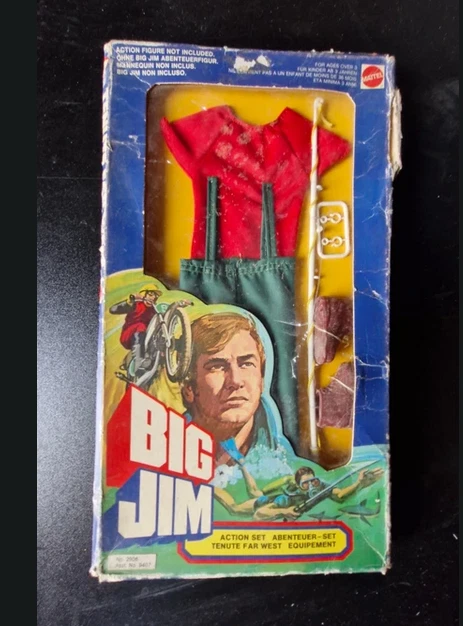 Big Jim Série Espionnage - Big Jim 004 - Neuf En Boîte 1981 Mattel Réf.5101