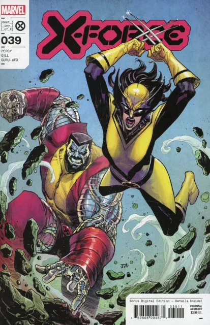 X-Force #39 2023 Unread Joshua Cassara Main Cover Marvel Comic Book Ben Percy
