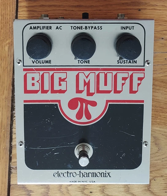 ORIGINAL RARE PEDAL THE OPAMP ”TONE BYPASS“ BIG MUFF π VERSION 5