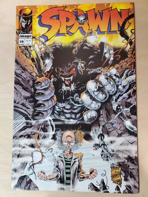 Spawn #38 Image 1995 Low Print Run Todd McFarlane 1st Appearance of Cy-Gor NM