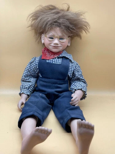 Grande poupée en porcelaine de 57 cm (22,7 pouces) - Années 80 - Poupée de collection - Poupée mannequin - DVSPOP - France