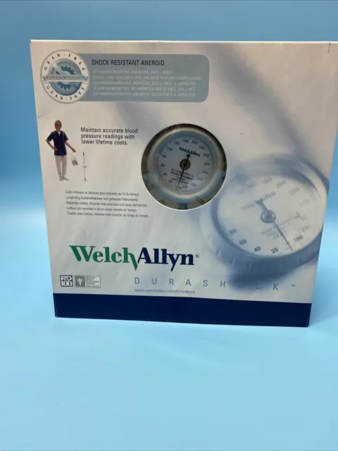 Welch Allyn Dura Shock DS44-11C Sphygmomanometer & Case with Cuff NEW 2