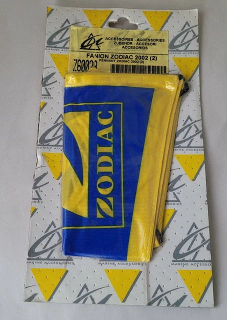 Nos - Rare - Z60028 Fanion Zodiac 2002 - 2002 Zodiac Flag Pennant