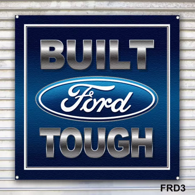 Ford Trucks Banner Sign Wall Art