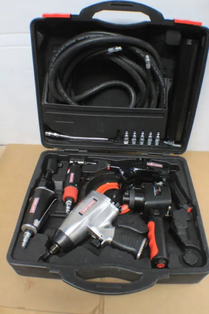 Craftsman (916854) 5 herramientas - juego de herramientas de aire mecánico - con estuche rígido.