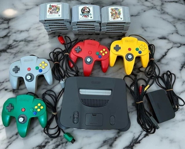 PLV Display Nintendo 64 – Mario Kart / Lylatwars (Star Fox) – Très Bon état – France