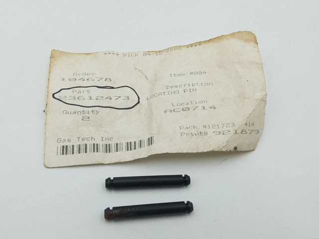 2 Pcs ESAB 23612473 Locating Pin MIG 2E 4D Wire Feeder Replacement Part Shaft