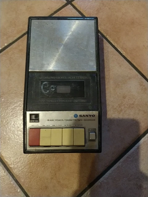 Registratore Vintage Sanyo M-787Az Non Funzionante