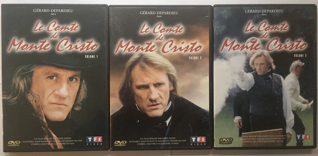 INTEGRALE DVD LE Comte Monte Cristo - Depardieu Muti Rochefort Arditi