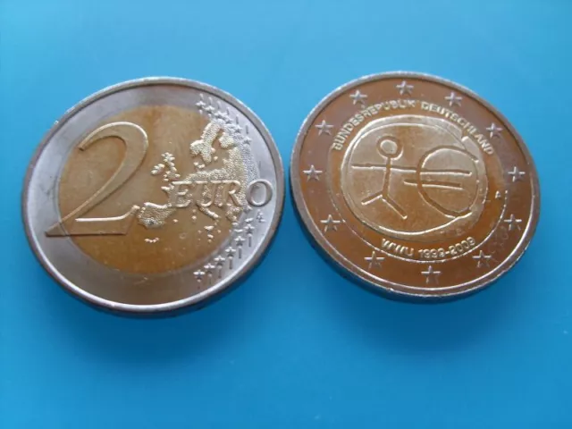 Gedenkmünze Sondermünze 2 Euro Münze Deutschland 2009 10 Jahre WWU Prägestätte F
