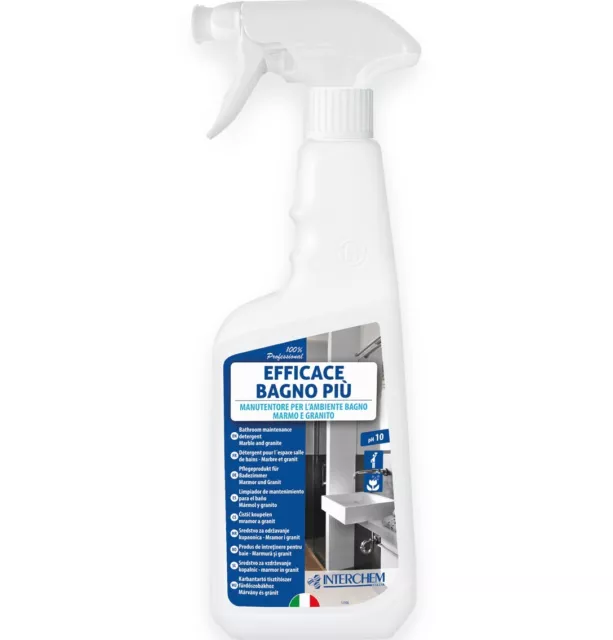 Detergente Profumato Sanitari Efficace Bagno Più Interchem 750 ml