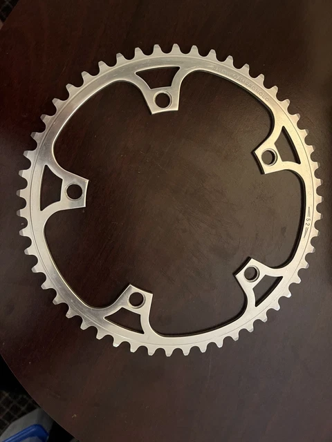 🍀NOS Campagnolo ROAD BICYCLE Chainring 52T BCD 144 NEVER USED SCHWINN PARAMOUNT 🍀NOS Campagnolo ROAD BICYCLE Chainring 52T BCD 144 NEVER USED SCHWINN PARAMOUNT