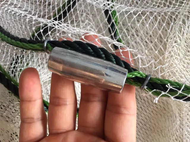 Customize Bait Seine/ Drag Nets-10x10mm or 5x5mm Meshholes Nylon Fishing Net 3