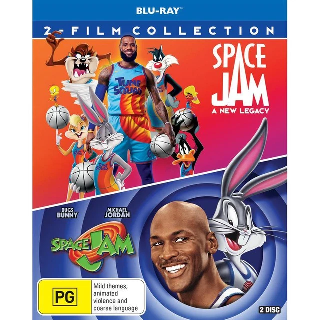 SPACE JAM / Space Jam A New Legacy Bluray 2 Film Collection Region