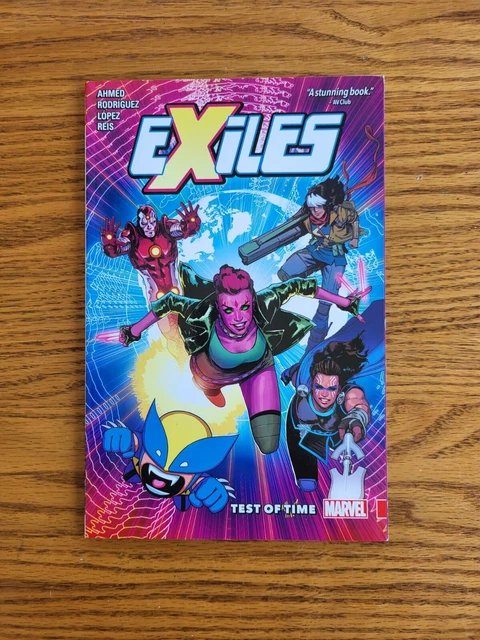 Exiles Vol. 1 Test of Time Marvel Graphic Novel Comic Book TPB