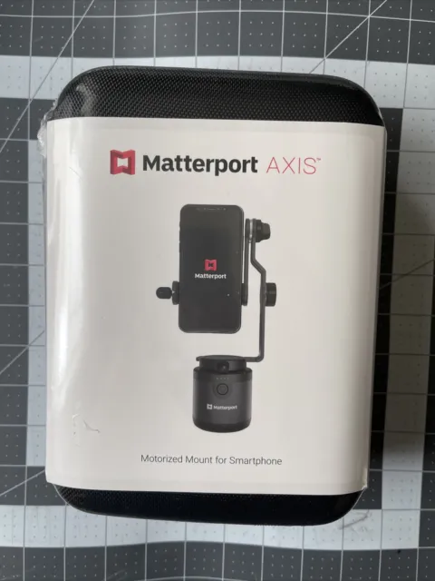 Matterport Axis Gimbal Motorized Rotating Smartphone Mount With Tripod And Case