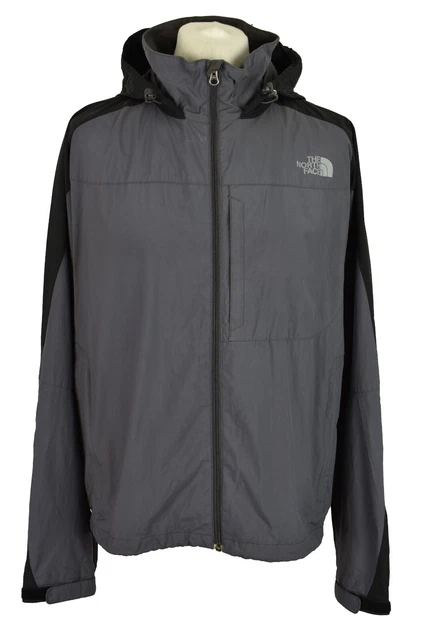 THE NORTH FACE Giacca frangivento grigia taglia L da uomo cerniera intera outdoor outdoor