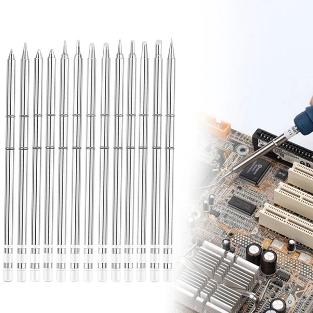 Walfront T12-BL Lötkolbenspitze – Hochtemperaturbeständig, Für T12-Lötstationen, 70W