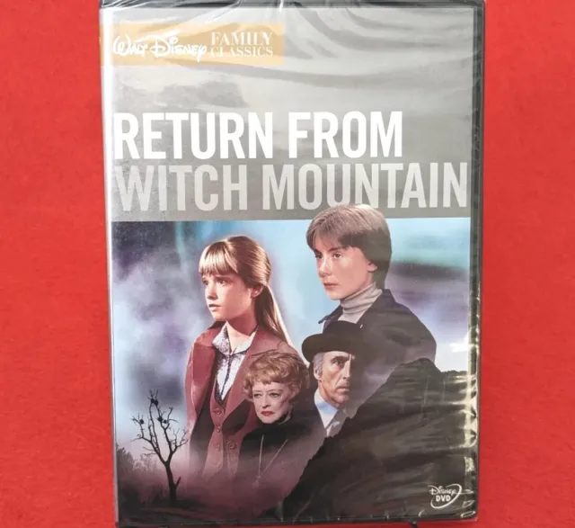 Walt Disney’s 1978 Classic Movie Return From Witch Mountain DVD Bette Davis NEW!