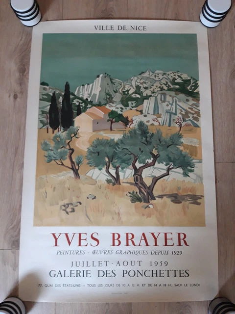 Affiche Catch 1959 - Iska Khan / Guettier / Isbergues, état TBE