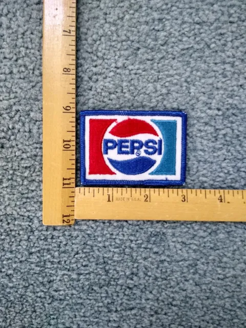 VINTAGE PEPSI COLA  IRON ON PATCH  free shipping