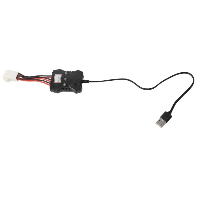 Batería de línea de carga USB 15-DJ03 para camión de radiocontrol S911 S912 9116 C3Y4