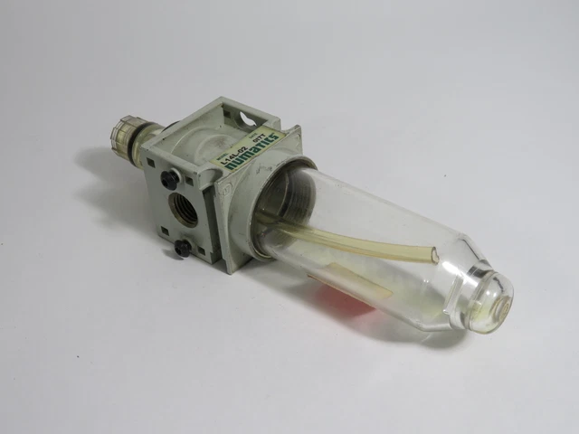 Numatics L14L-02 Lubricator 1/4" 1.5oz Bowl 150 Psi USED