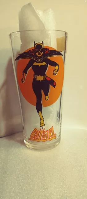 1976 Batgirl DC Comics BATGIRL Pepsi Collector Series Glass