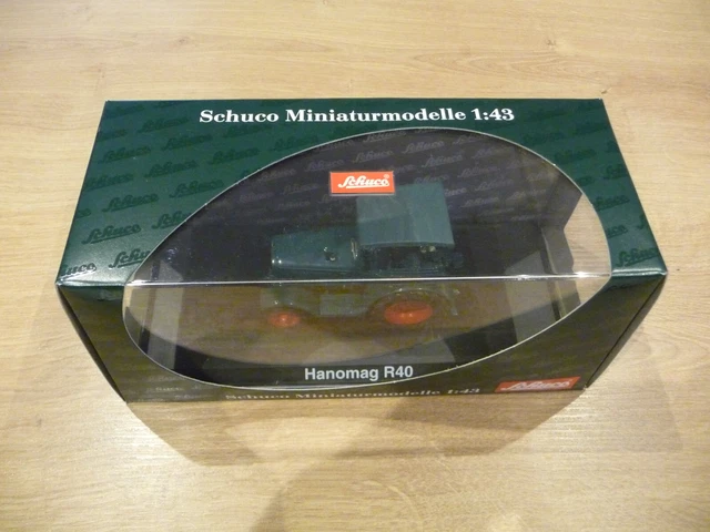 SCHUCO 1:43 HANOMAG R40, Miniature Tracteur Agriculture, Engin Agricole