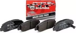 Kit 8 Pastiglie freno ANTERIORI+POSTERIORI BREMBO ALFA ROMEO GT 147 1.9 JTD JTDM