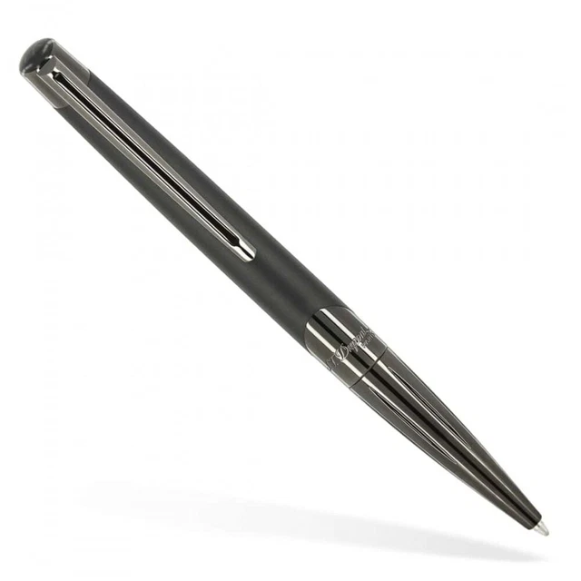 Stylo Bille Prestige S.T. Dupont Modèle Défi - Bleu Composite & Métal - Occasion Très Bon état