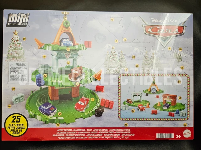 Disney Pixar Cars Die Cast Mini Racers Advent Calendar 2023 Free Ship $15+