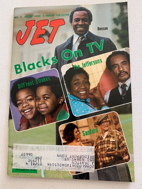 Jet Magazine Nov 27, 1980 Blacks On TV Benson, Different Strokes, The Jefferson’