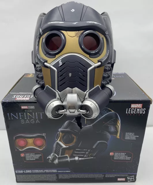 Marvel Studios Infinity Saga Star-Lord Electronic Helmet (VGC, FAST UK SHIPPING)