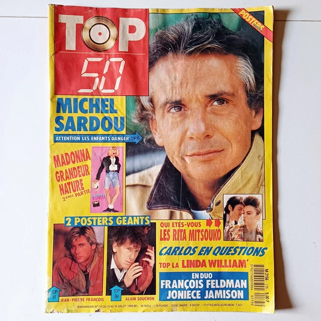 TOP 50 N° 200 , Francois feldman , Avec posters