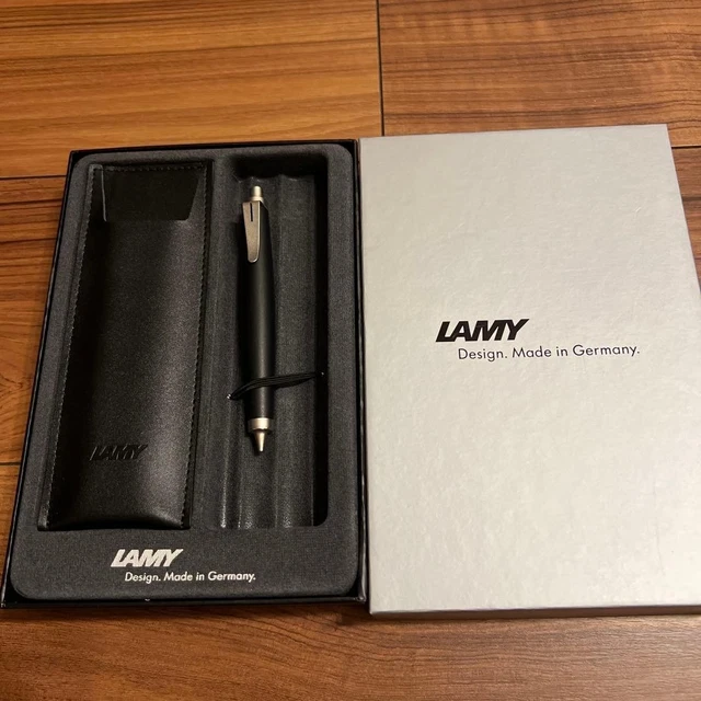 Lamy Click LAMY MECHANICAL PENCIL Black Metal 0.7 Scribble with Pen Case $549.24 ...