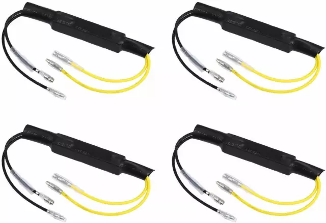 4 Résistances Flashes Indicateurs Direction Clignotants Scooter Moto LED 12V 21W