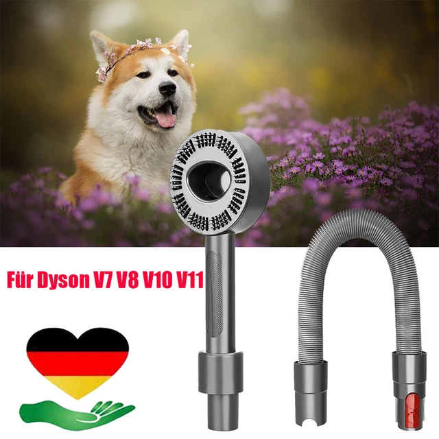 Tierhaarbürste Hundekamm Katzenbürste Haustier Staubsauger Bürste für Dyson