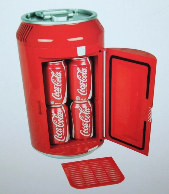 COCA COLA MINI Can Fridge Refrigerator Coke Thermoelectric Cooler 12Vdc