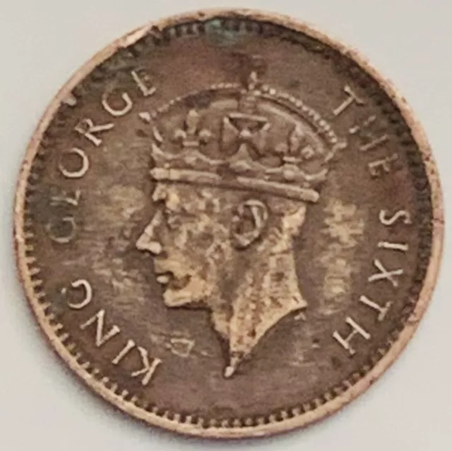 1948 Seychelles Cent KM# 5 Circulated Condition
