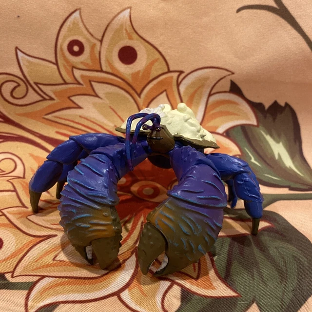 DISNEY MOANA TAMATOA Shiny Coconut Crab PVC Figure Cake Topper Purple