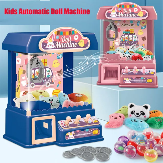 Claw Machine Arcade Game Electric Candy Grabber Doll Machine With Light Music