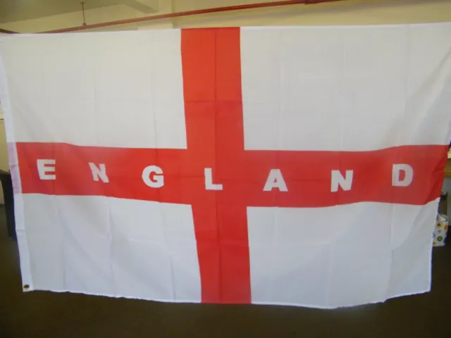 World Cup England Flag 5FT X 3FT St George Cross Flags England Football Flag