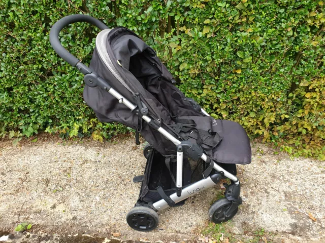 Pushchair strollers used Mamas And Papas Luna Mix 4 Wheeler With FREE Baby Chang