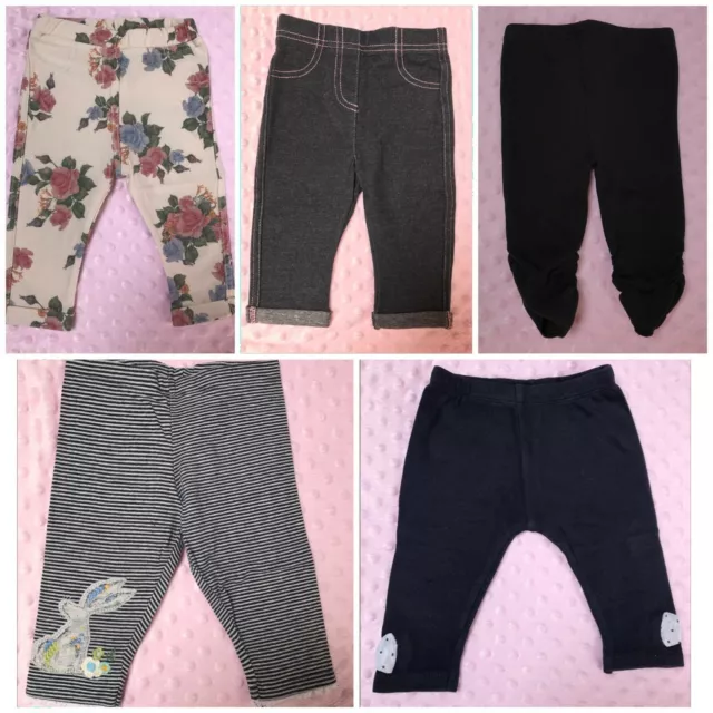 Juicy Couture Next Baby Girl leggings bundle size 3-6 months