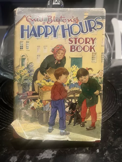 Enid Blyton Happy Hours Story Book 1964 Free Shipping