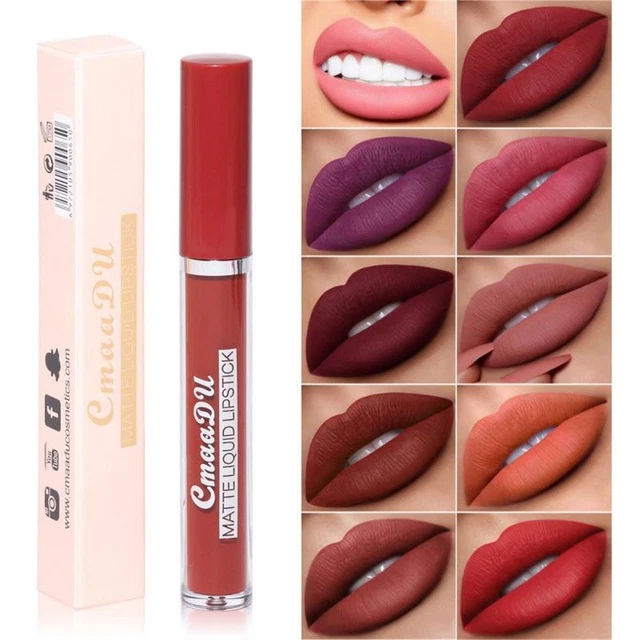 à lèvres mat Brillance à lèvres Outil de maquillage Glaçage à lèvres velours