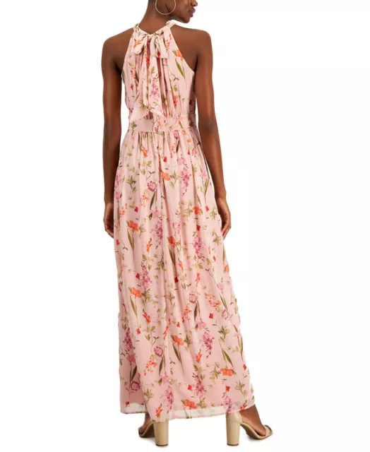 I.N.C. International Concepts Women's Floral-Print Halter-Neck Maxi Dress 3